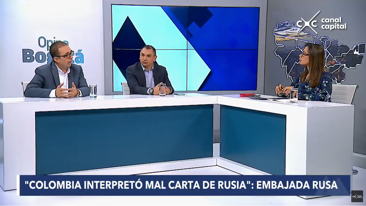 Debate en Opina Bogotá de Canal Capital 