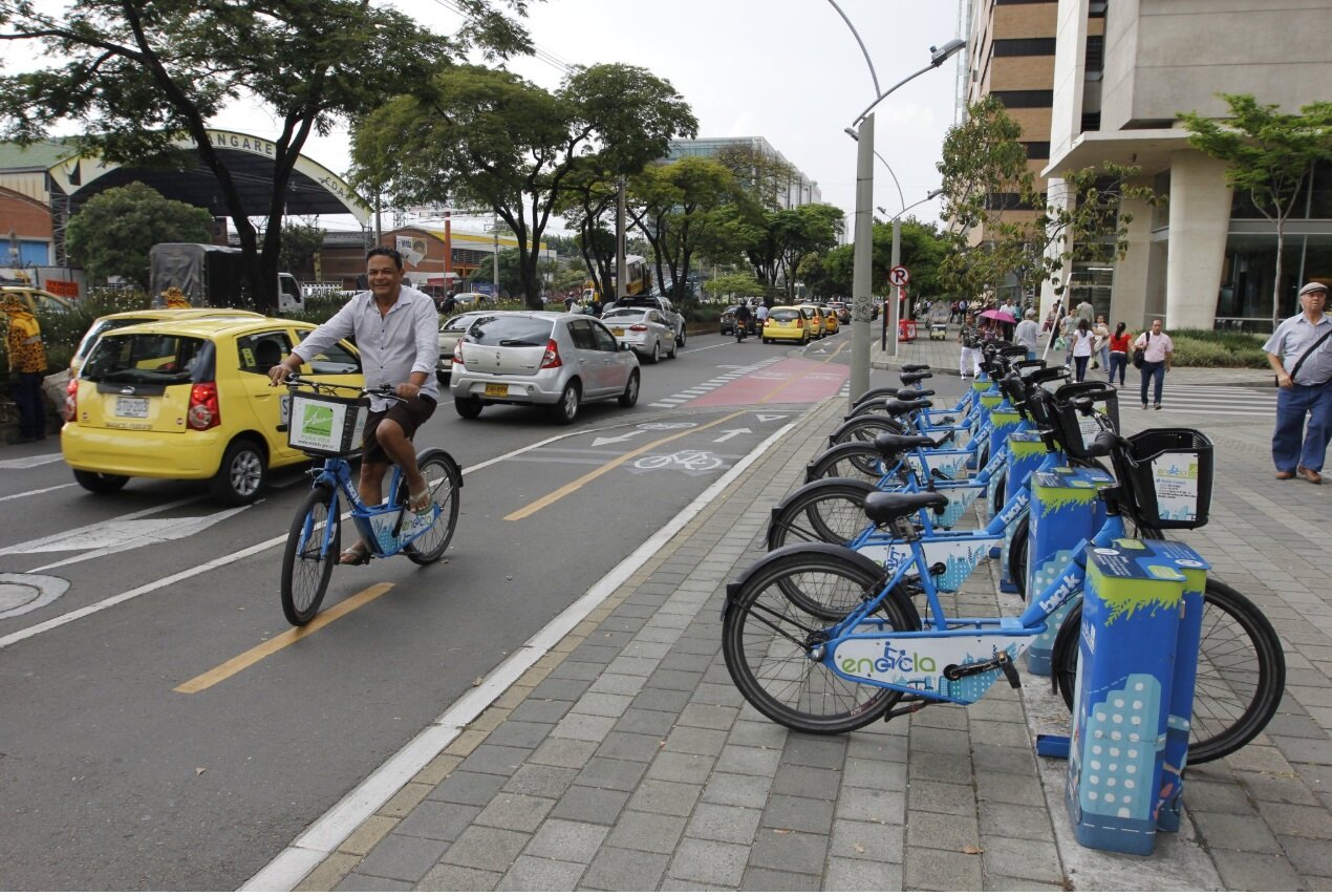 Programa EnCicla del Área Metropolitana del Valle de Aburrá / Foto AMVA