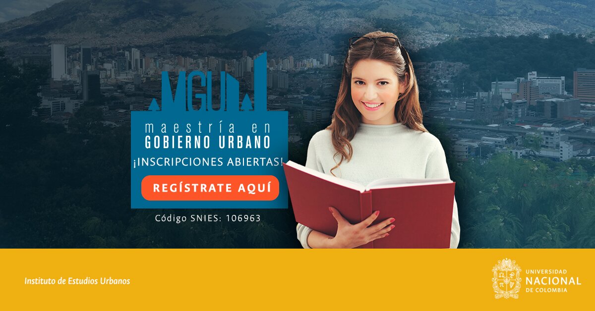 Maestría en Gobierno Urbano 