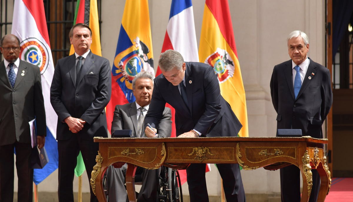 Foto del Presidente Iván Duque