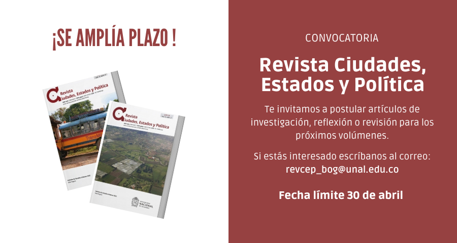 Revista Ciudades, Estados y Política 