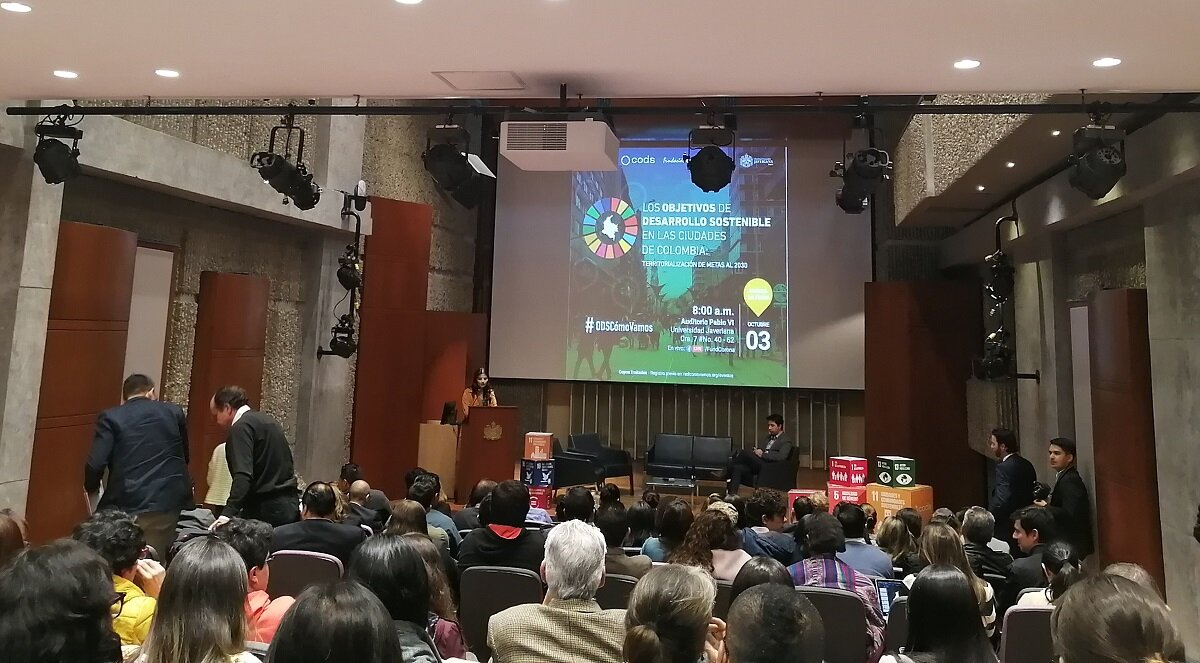 Foro Los Objetivos de Desarrollo Sostenible en las ciudades colombianas / Foto IEU